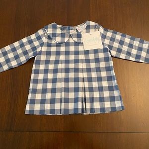 NWT SGK PETER PAN COLLAR SHIRT